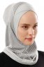 Wind Cross - Light Grey One-Piece Al Amira Hijab
