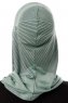 Wind Cross - Green One-Piece Al Amira Hijab