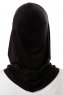 Logo Plain - Black & Light Grey One-Piece Al Amira Hijab