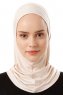 Logo Plain - Beige One-Piece Al Amira Hijab