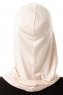 Logo Plain - Beige One-Piece Al Amira Hijab