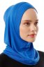 Logo Plain - Blue One-Piece Al Amira Hijab
