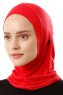 Logo Plain - Red One-Piece Al Amira Hijab