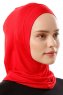 Logo Plain - Red One-Piece Al Amira Hijab
