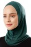 Logo Plain - Dark Green One-Piece Al Amira Hijab