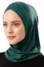 Logo Cross - Dark Green One-Piece Al Amira Hijab