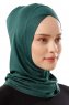 Logo Cross - Dark Green One-Piece Al Amira Hijab