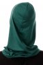 Logo Cross - Dark Green One-Piece Al Amira Hijab