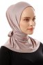 Sportif Plain - Stone Grey Practical Viskos Hijab
