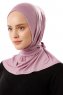 Sportif Plain - Purple Practical Viskos Hijab