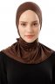 Sportif Cross - Brown Practical Viskos Hijab