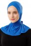 Sportif Cross - Blue Practical Viskos Hijab