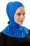 Sportif Cross - Blue Practical Viskos Hijab
