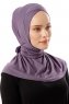 Sportif Cross - Dark Purple Practical Viskos Hijab