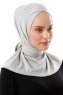 Sportif Cross - Light Grey Practical Viskos Hijab