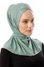 Sportif Cross - Green Practical Viskos Hijab