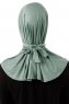 Sportif Cross - Green Practical Viskos Hijab
