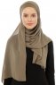 Alara Plain - Olive One Piece Chiffon Hijab