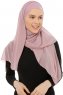Alara Plain - Purple One Piece Chiffon Hijab