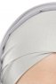 Alara Cross - Light Grey One Piece Chiffon Hijab