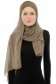 Alara Cross - Olive One Piece Chiffon Hijab