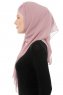 Alara Cross - Purple One Piece Chiffon Hijab