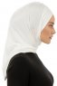 Isra Plain - Creme One-Piece Viskos Hijab