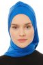 Isra Plain - Blue One-Piece Viskos Hijab