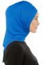 Isra Plain - Blue One-Piece Viskos Hijab