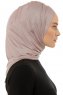Isra Plain - Stone Grey One-Piece Viskos Hijab
