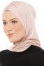 Isra Cross - Dusty Pink One-Piece Viskos Hijab