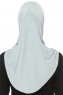 Hanfendy Plain Logo - Baby Blue One-Piece Hijab