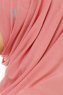 Hanfendy Plain Logo - Dark Pink One-Piece Hijab