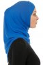 Hanfendy Cross Logo - Blue One-Piece Hijab