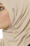 Micro Cross - Light Taupe One-Piece Hijab
