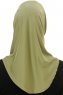 Micro Cross - Olive One-Piece Hijab