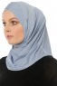 Micro Cross - Indigo One-Piece Hijab