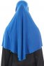 Ajda - Blue Zipper Hijab