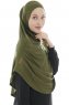 Roxelana - Khaki Long Al Amira Hijab