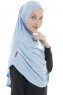 Roxelana - Light Blue Long Al Amira Hijab