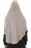 Roxelana - Stone Grey Long Al Amira Hijab