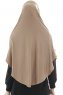 Roxelana - Light Brown Long Al Amira Hijab