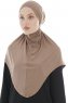 Sefa - Dark Taupe One-Piece Al Amira Hijab