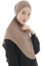 Sefa - Dark Taupe One-Piece Al Amira Hijab