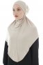 Sefa - Light Taupe One-Piece Al Amira Hijab