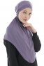 Sefa - Dark Purple One-Piece Al Amira Hijab