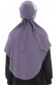 Sefa - Dark Purple One-Piece Al Amira Hijab