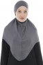 Sefa - Dark Grey One-Piece Al Amira Hijab