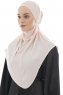 Ebrar - Dusty Pink Crepe Chiffon Al Amira Hijab