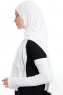 Azize - White Pro Scarf Sport Hijab Set